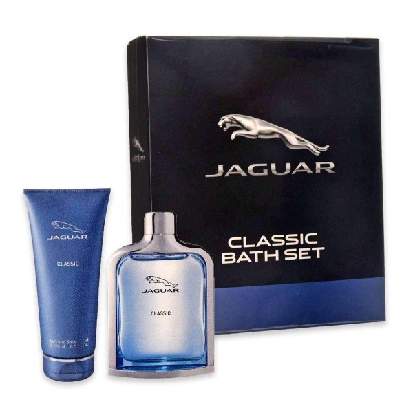 Jaguar classic bath set eau de toilette 100ml vaporizador + gel de baño 200ml