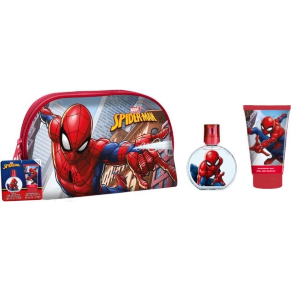 Spiderman neceser eau de toilette 50ml vaporizador + gel de baño 100ml